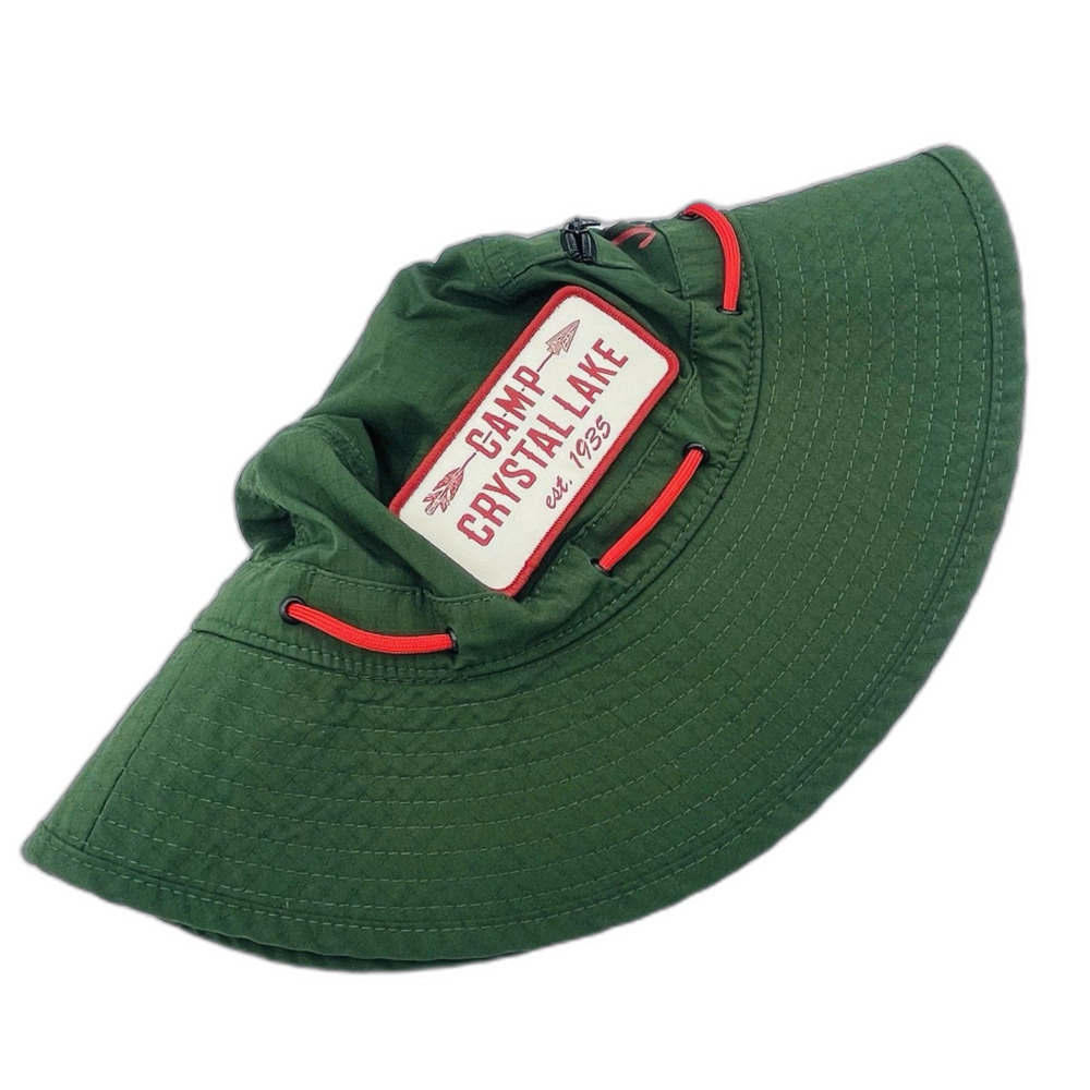 Camp Crystal Lake Bucket Sun Hat Friday The 13th Jason Vorhees